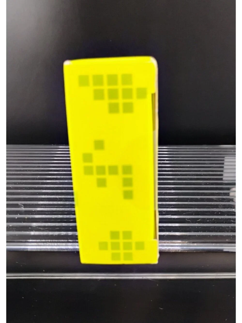 Yellow Handheld Game Console With 100 Built-In Games